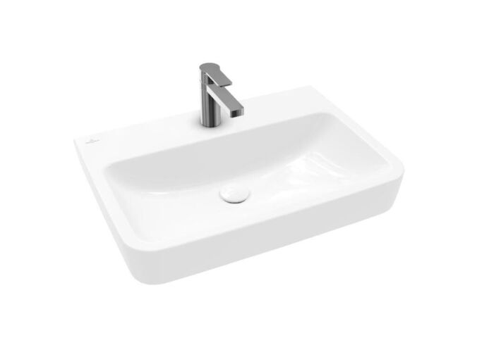 Villeroy & Boch O.novo Umyvadlo 650x460 mm, bez přepadu, otvor pro baterii, alpská bílá