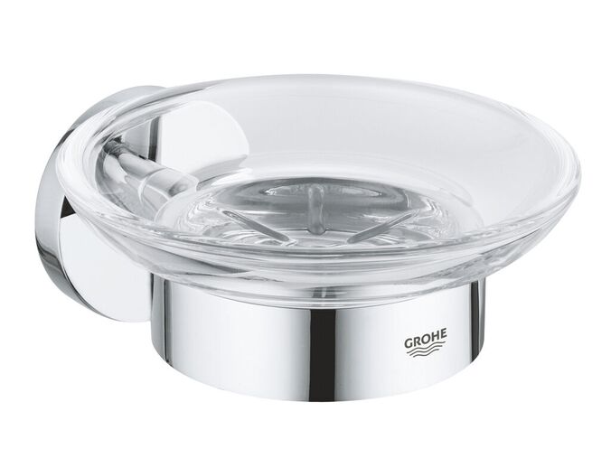 Grohe QuickFix Start Mýdlenka s držákem, sklo/chrom