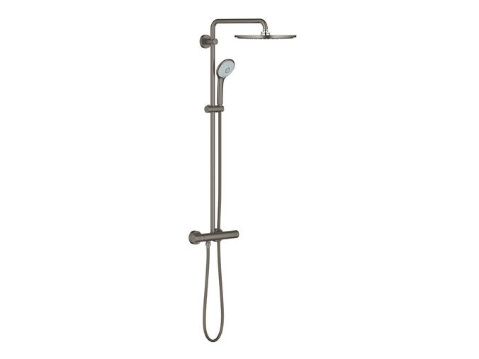 Grohe Euphoria Sprchový set 310 s termostatem, 3 proudy, kartáčovaný tmavý grafit