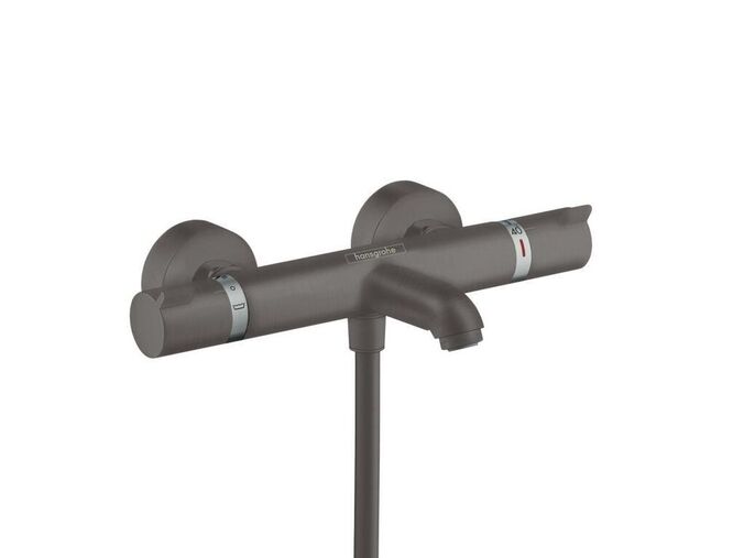 Hansgrohe Ecostat Comfort Termostatická vanová baterie, kartáčovaný černý chrom