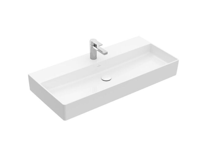 Villeroy & Boch Memento 2.0 Umyvadlo 1000x470 mm, bez přepadu, otvor pro baterii, alpská bílá