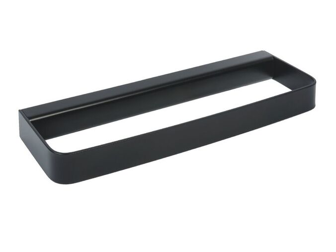 METAFORM BELLA držák ručníků na bok skříňky 250mm, černá mat