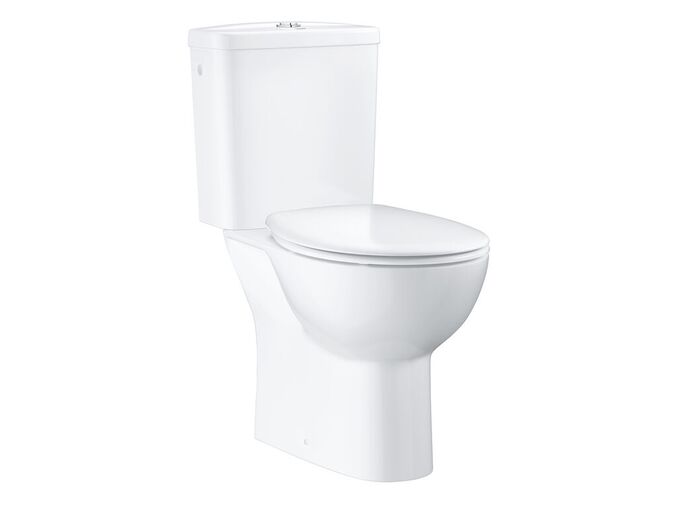 Grohe Bau Ceramic WC kombi set s nádržkou a sedátkem softclose, alpská bílá