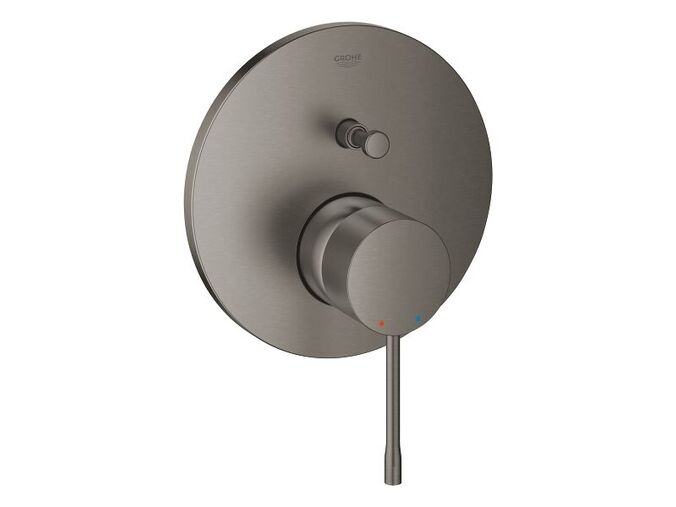 Grohe Essence Baterie pod omítku pro 2 spotřebiče, kartáčovaný Hard Graphite
