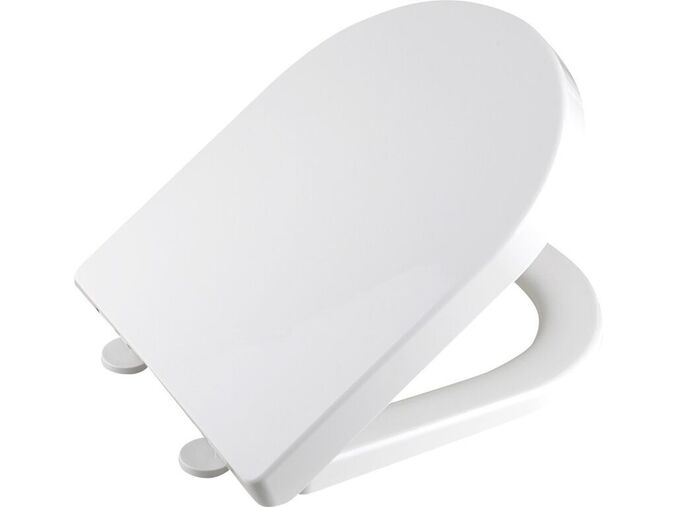 Aqualine DONA WC sedátko, Soft Close, Easy Take, bílá