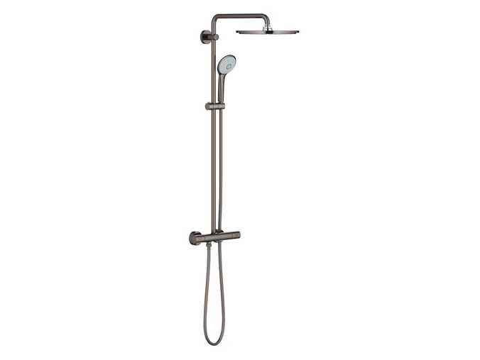 Grohe Euphoria Sprchový set 310 s termostatem, 3 proudy, Hard Graphite