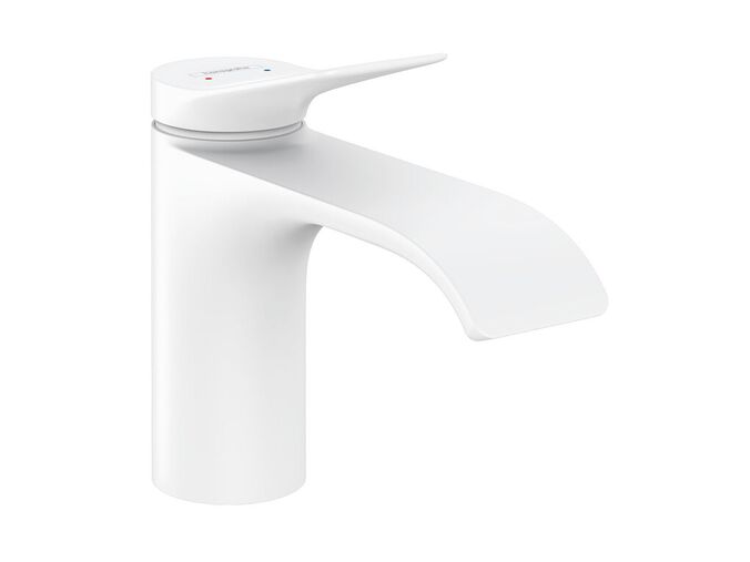 Hansgrohe Vivenis Umyvadlová baterie 80, EcoSmart, matná bílá