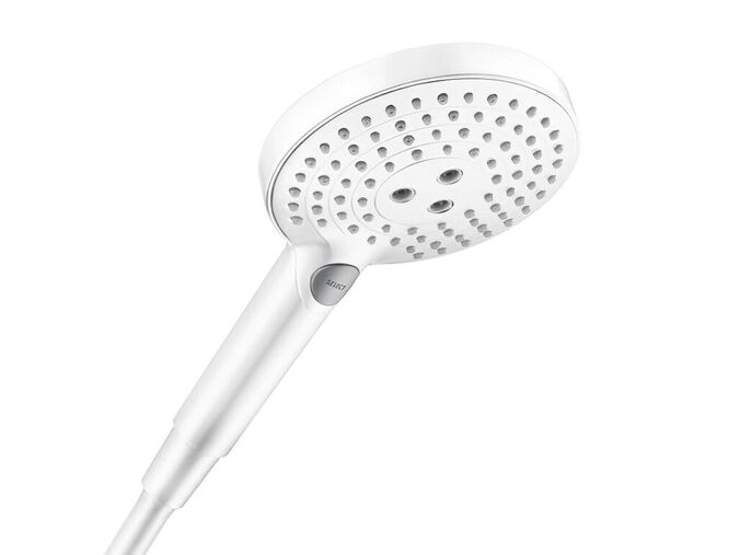 Hansgrohe Raindance S Sprchová hlavice 120, 3 proudy, EcoSmart, matná bílá