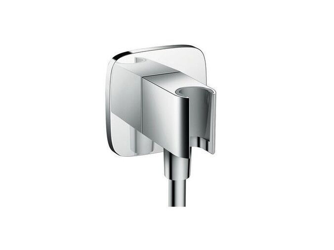 Hansgrohe Fixfit Sprchový držák Porter E se zabudovanou přípojkou pro hadici, chrom
