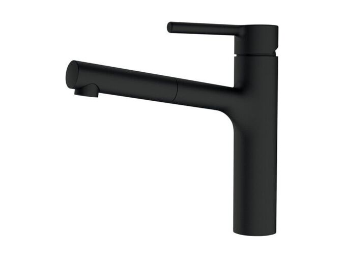 Franke Centro dřezová baterie FP 0098.901 s výsuvnou koncovkou, matná černá
