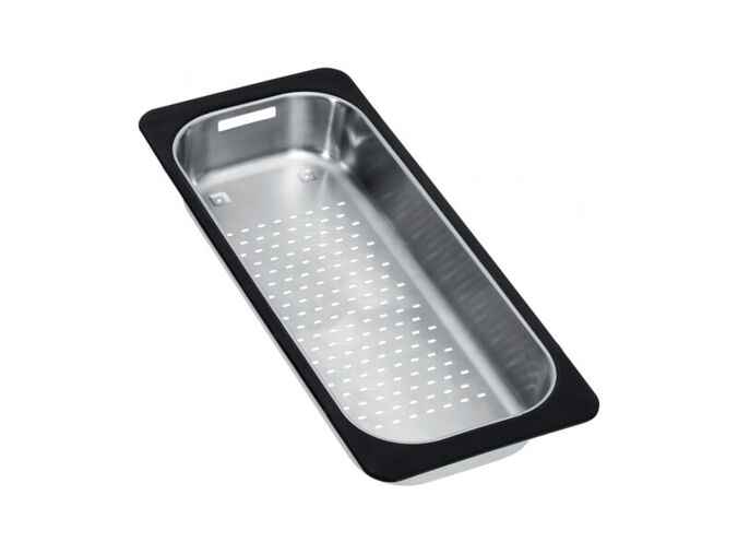 Franke Příslušenství  Odkapávací miska pro dřezy, 183x433x64 mm, nerez/černý plast