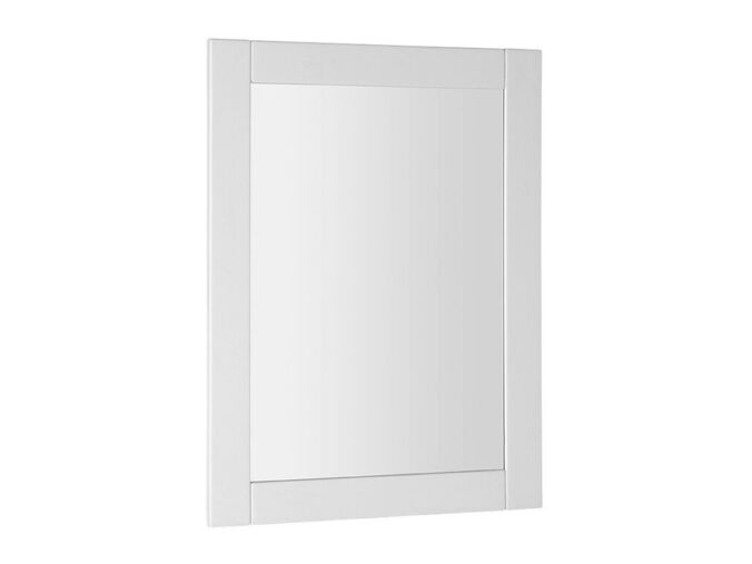 Aqualine FAVOLO zrcadlo v rámu 60x80cm, bílá mat