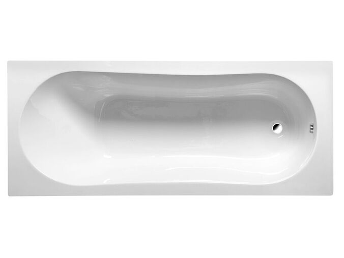 Aqualine JIZERA vana 170x70x39cm, bez nožiček, bílá