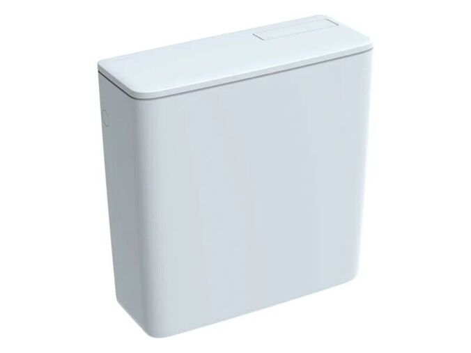Geberit AP128 splachovací nádržka na omítku, splachování Start/Stop, 40x40,5x16,8 cm, bílá