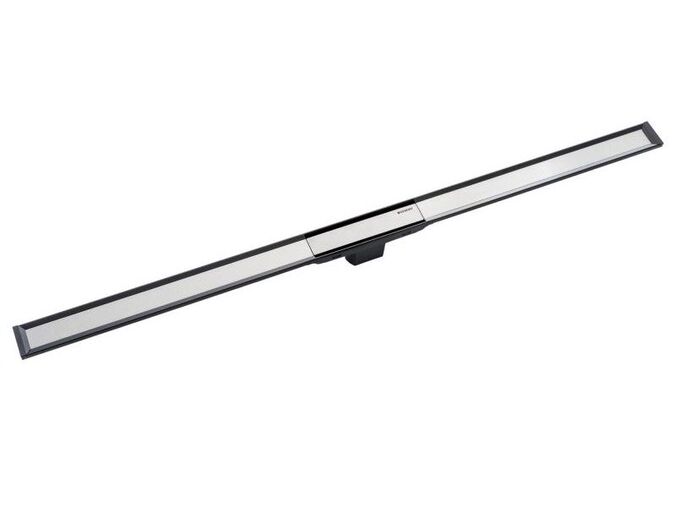 Geberit CleanLine20 sprchový kanálek 30-160 cm, rám nerez ocel s povlakem černá, plocha nerez ocel kartáčovaná