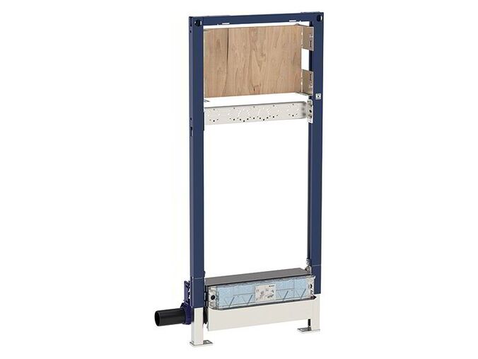 Geberit Duofix montážní prvek pro sprchu, 130 cm, s odtokem ve stěně, nástěnná armatura pod omítku, pro výšku mazaniny u vtoku 90–200 mm