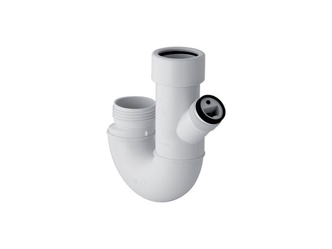 Geberit Dvoukomorová zápachová uzávěrka, d 40 mm, bílá