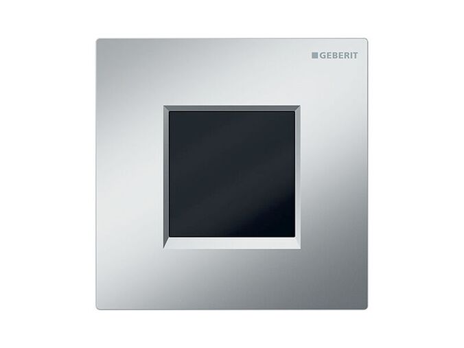 Geberit Typ 30 elektronické ovládání splachování pisoárů Typ 30, napájení z baterie, easy-to-clean, chrom mat