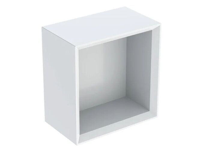 Geberit iCon čtvercový box, 22,5x13,2x22,5 cm, lakovaná s vysokým leskem, bílá