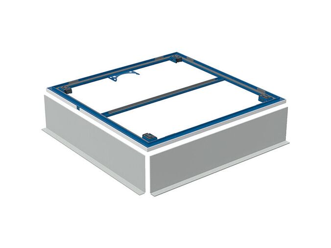 Geberit Setaplano instalační rám pro sprchové vaničky Setaplano 90x90x3cm, pro 4 nohy