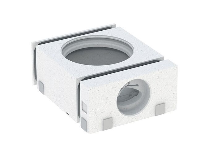 Geberit izolace proti kondenzaci vody pro podlahovou vpusť Varino, vodorovná, 13x13 cm