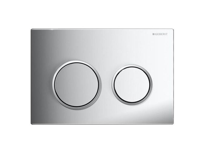 Geberit Kappa21 Ovládací tlačítko, pochromovaná matná / pochromovaná lesklá / pochromovaná matná