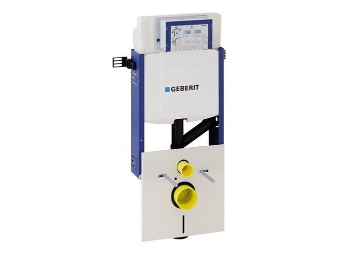 Geberit Kombifix montážní prvek pro závěsné WC, 108 cm, se splachovací nádržkou pod omítku Sigma 12 cm, pro odsávání zápachu s odvodem vzduchu