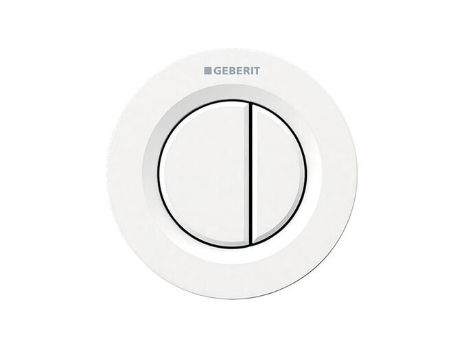 Geberit Typ 01 oddálené ovládání, pneumatické, pro 2množství splachování, pod omítku, pro Sigma 8 cm, alpská bílá