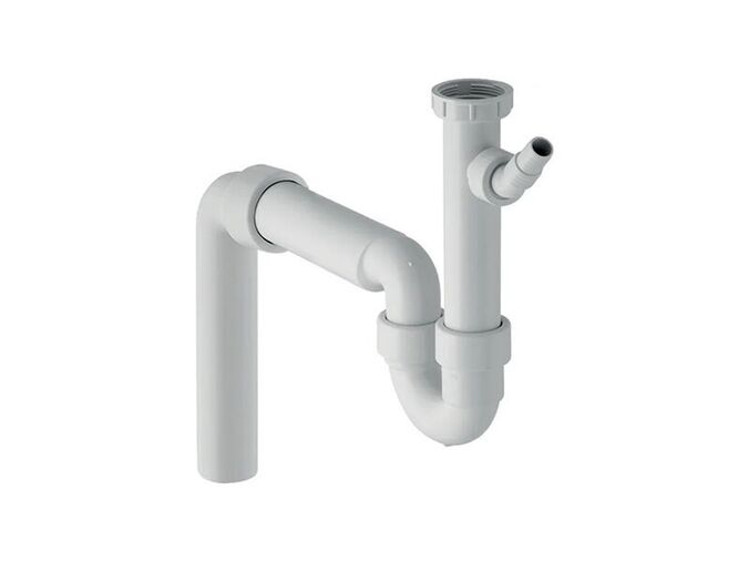 Geberit Odpadní souprava pro jednodílné dřezy, se svislým vývodem, alpská bílá, 11 x 40 mm