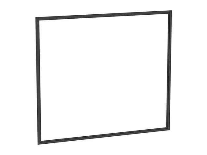 Geberit ONE krycí rám pro zrcadlovou skříňku 120 cm, hliník/černá mat
