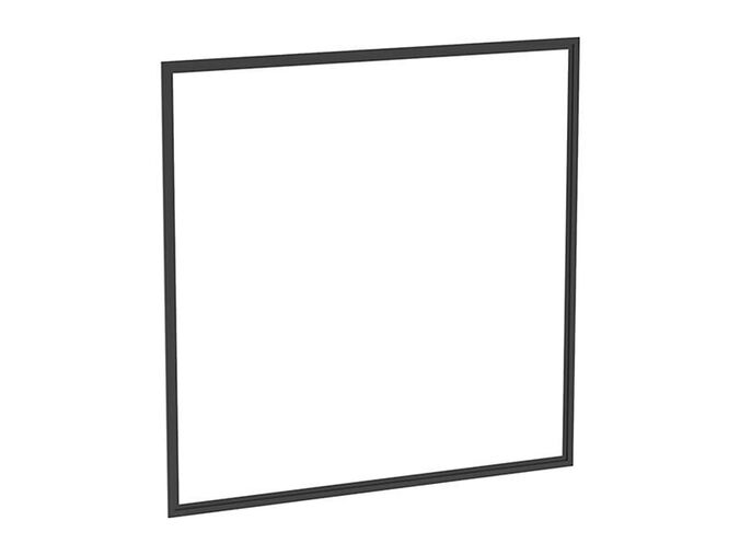Geberit ONE krycí rám pro zrcadlovou skříňku 60 cm, hliník/černá mat