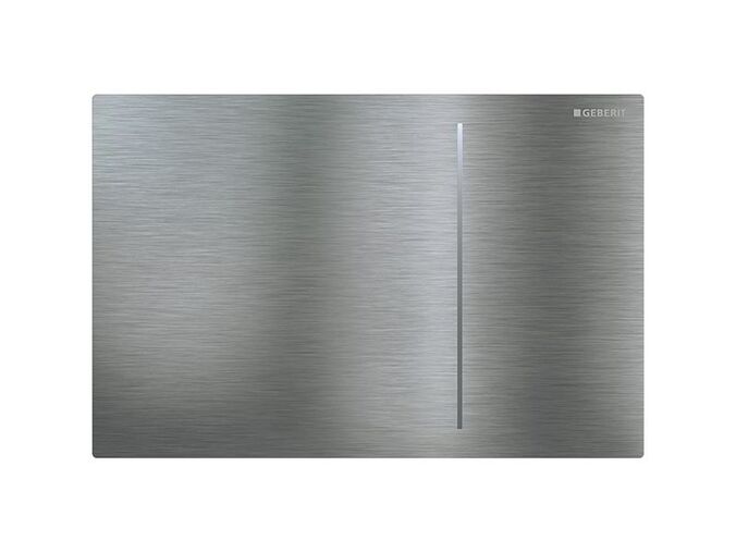 Geberit Sigma70 ovládací tlačítko, pro 2 množství splachování, nerezová ocel kartáčovaná easy-to-clean