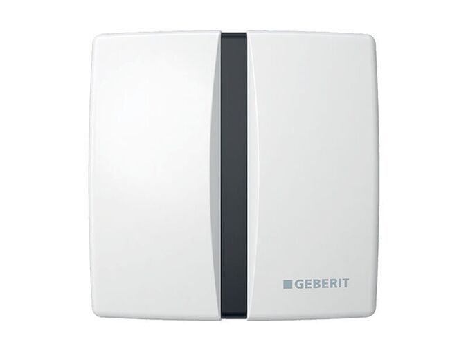Geberit Basic ovládání splachování pisoáru s elektronickým spuštěním splachování, napájení z baterie, alpská bílá