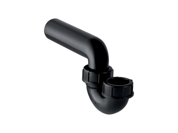 Geberit PE - zápachová uzávěrka, vodorovný vývod, d 40/40