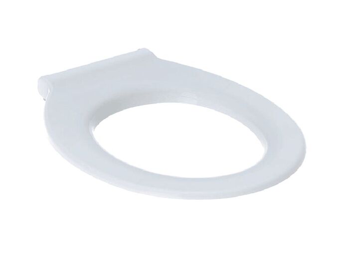 Geberit Selnova Comfort bezbariérové WC sedátko bez poklopu, duroplast, upevnění shora, bílá