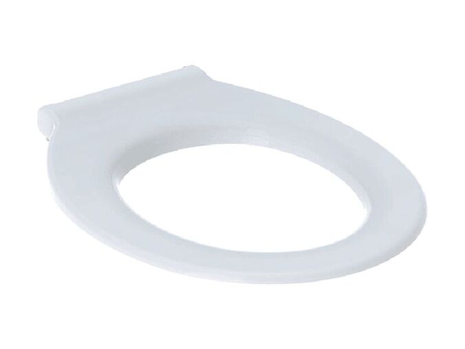 Geberit Selnova Comfort bezbariérové WC sedátko bez poklopu, duroplast, upevnění zdola, bílá