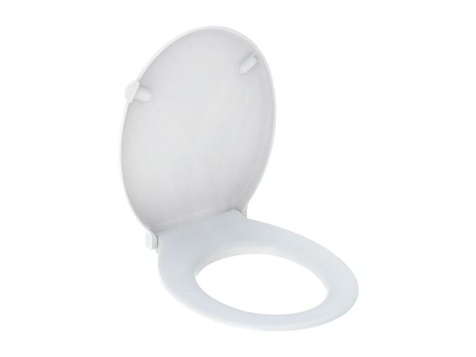 Geberit Selnova Comfort bezbariérové WC sedátko, duroplast, upevnění shora, bílá