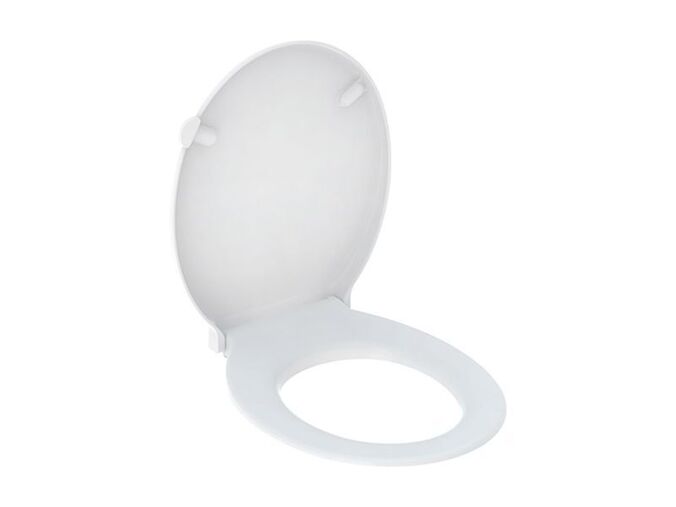 Geberit Selnova Comfort bezbariérové WC sedátko, duroplast, upevnění zdola, bílá