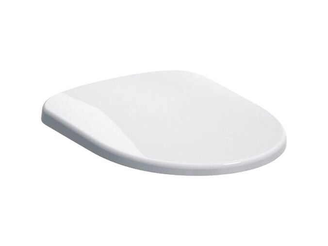 Geberit Selnova Compact WC sedátko, duroplast, závěsy mosaz, bílá 
