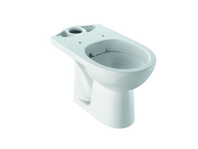 Geberit Selnova kombinační klozet 66,5 cm, hluboké splachování, vodorovný odpad, Rimfree, bílá
