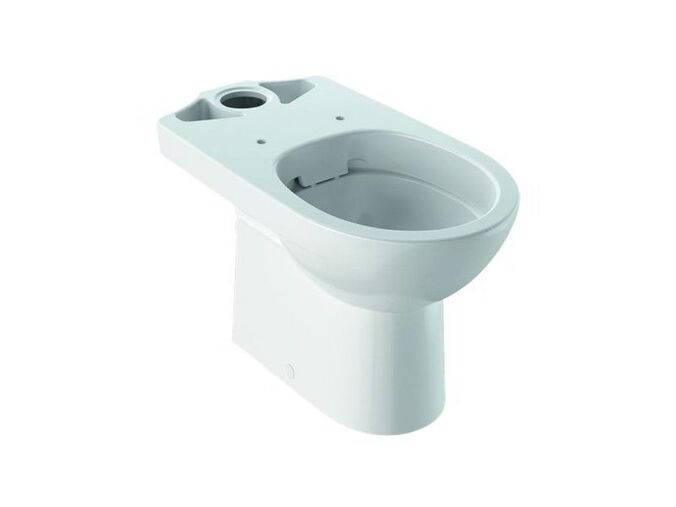 Geberit Selnova kombinační klozet 68 cm, hluboké splachování, vodorovný odpad, Rimfree, bílá