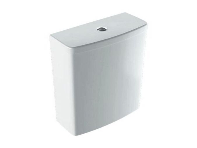 Geberit Selnova splachovací nádržka 36,8x38,6x16 cm, spodní přívod vody, bílá