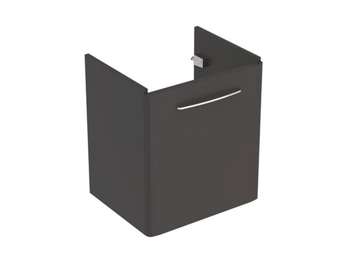 Geberit Selnova Square skříňka pod umyvadlo 49,3x42,6x55,7 cm, láva/lak mat 