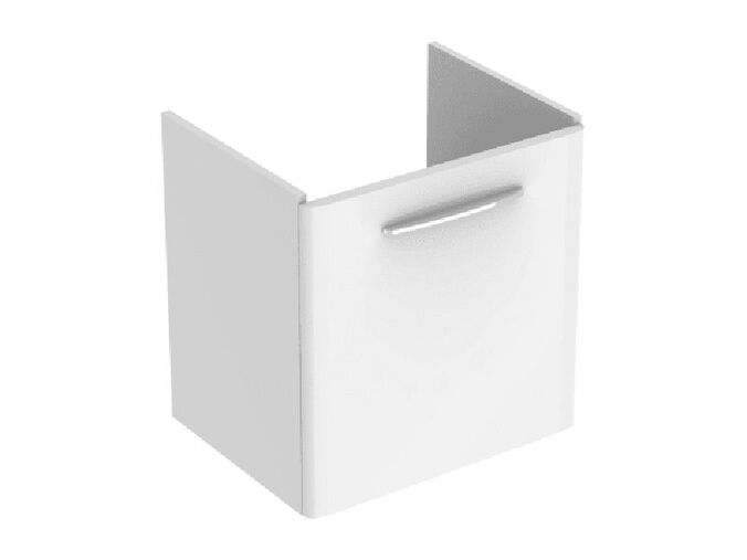 Geberit Selnova Square skříňka pod umyvadlo 54,4x44,6x55,7 cm, bílá/lak lesk