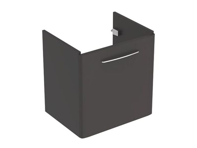 Geberit Selnova Square skříňka pod umyvadlo 54,4x44,6x55,7 cm, láva/lak mat 