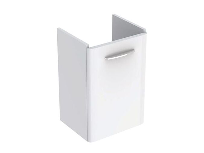 Geberit Selnova Square skříňka pod umývátko 37,6x32,9x55,7 cm, bílá/lak lesk 
