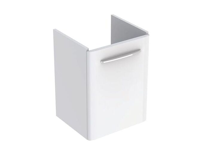 Geberit Selnova Square skříňka pod umývátko 41,8x38,6x55,7 cm, bílá/lak lesk 