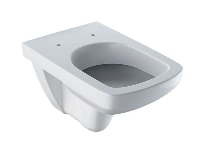 Geberit Selnova Square závěsný klozet 53 cm, hluboké splachování, bílá