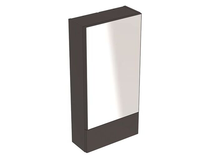 Geberit Selnova Square zrcadlová skříňka 41,8x85x17,6 cm, láva/lak mat