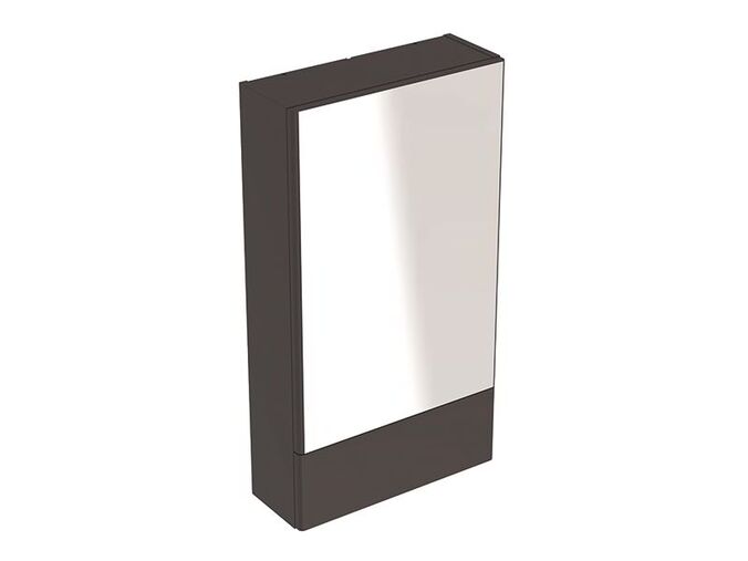 Geberit Selnova Square zrcadlová skříňka 47x85x17,6 cm, láva/lak mat